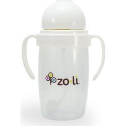 Zoli BOT 2.0 Straw Sippy Cup - WHITE