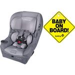 Maxi-Cosi Pria 85 Max Convertible Car Seat - Nomad Grey with Bonus Baby on Board Sign