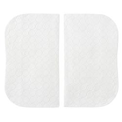Halo - Bassinest Swivel Sleeper Twin Mattress Pad Waterproof Polyester - White