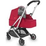UPPAbaby 0918-MBK-US-DNY Minu From Birth Kit - Denny (Red Melange/Silver/Black Leather)