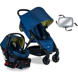 Britax Pathway & B-Safe 35 Travel System with Back Seat Mirror - Connect