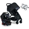 Britax Pathway & B-Safe 35 Travel System with Back Seat Mirror - Sketch