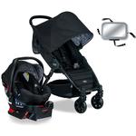 Britax Pathway & B-Safe 35 Travel System with Back Seat Mirror - Sketch