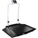 Rice Lake 350-10-3-BT Two Ramp Handrail Wheelchair Scale with Bluetooth 1000 lb x 0.2 lb