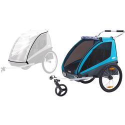 Thule Coaster XT Bicycle Trailer - BLUE with Rain Cover