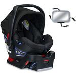 Britax - B-Safe 35 Infant Car Seat with Back Seat Mirror - Raven