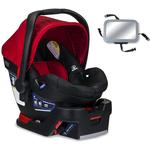 Britax - B-Safe 35 Infant Car Seat with Back Seat Mirror - Cardinal 