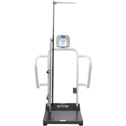 Health O Meter 1100KLHR-BT Digital Handrail Scale with built-in Pelstar wireless technology and Height Rod 1000 x 0.2 lb