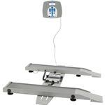 Health O Meter 2400KL-BT Portable Digital Wheelchair Scale with Built-in Pelstar Wireless Technology 800 lb x 0.2 lb