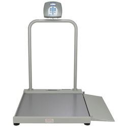 Health O Meter 2500KL-BT Digital Wheelchair Scale with Built-in Pelstar Wireless Technology 1000 x 0.2 lb
