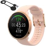 Polar Ignite GPS Heart Rate Monitor Watch - Pink/Rose (Small) with BONUS Charging Cable 