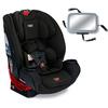 Britax One4Life Clicktight All-in-One Convertible Car Seat - Eclipse Black with Backseat Mirror
