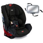 Britax One4Life Clicktight All-in-One Convertible Car Seat - Eclipse Black with Backseat Mirror