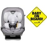 Maxi-Cosi Magellan Max XP Convertible Car Seat - Nomad Grey with Baby on Board Sign