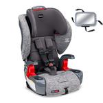 Britax Grow with You ClickTight Harness-2-Booster Car Seat - Asher with Backseat Mirror 