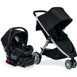 Britax S05588500 B-Lively Travel System with B-Safe 35 Infant Car Seat - Raven