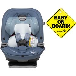 Maxi-Cosi Magellan XP 5-in-1 Convertible Car Seat -  Frequency Blue with Baby on Board Sign