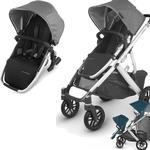 UPPAbaby Vista Stroller and Rumbleseat Double Stroller Bundle - JORDAN