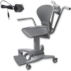 Rice Lake 550-10-1-AC Digital Physician Chair Scale with AC Adapter, 660 x 0.2 lb