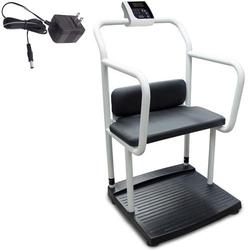 Rice Lake 250-10-4-AC Bariatric Handrail Scale with Seat with AC Adapter 1000 x 0.2 lb