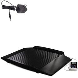 Rice Lake 350-10-8-BT-AC Dual Ramp Wheelchair Platform Scale and  Bluetooth® with AC Adapter 1000 lb x 0.2 lb