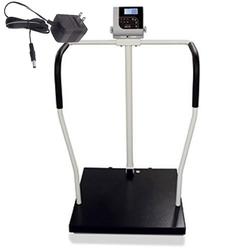 Rice Lake 260-10-1-AC Bariatric Handrail Scale with AC Adapter 800 x 0.2 lb