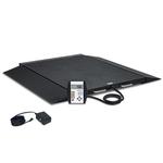 Detecto 6600-AC Portable Wheelchair Scale 32 in x 40 in with AC Adapter - 1000 lb x 0.2 lb