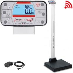 Detecto APEX-SH-C-AC Physician Scale With Sonar Height Rod with WiFi / Bluetooth and AC Adapter Legal For Trade 600 x 0.1 lb