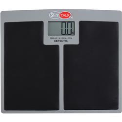 Detecto SlimTalkXL Talking Bathroom Scale 550 lb x 0.1 lb
