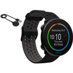 Polar Vantage M2 Advanced Multisport Smart Watch with GPS and Heart Rate - Black/Grey (S/L) with BONUS USB Charging Cable