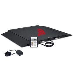 Detecto 6400-C-AC-W Portable Wheelchair Scale 32 in x 36 in with BT / WiFi with a AC Adapter - 1000 lb x 0.2 lb