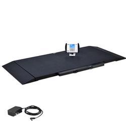 Detecto 8500-AC-W Portable Stretcher Scale with a AC Adapter 1000 lb x 0.2 lb