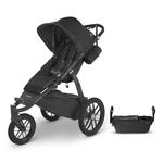 UPPAbaby Ridge Jogging Stroller - Jake (Charcoal/Carbon) with Parent Console 