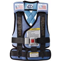 Safe Traffic Systems JK10201BWB Safe Rider 3 Travel Vest Large (50 to 80 lb) - Blue - open Box