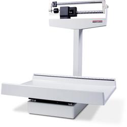 Rice Lake VS-14 Mechanical Veterinary Scale with Build-in Measuring Tape 135 lb x 1 oz