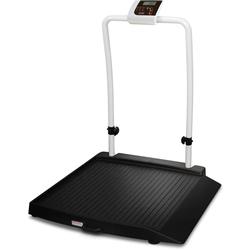 Rice Lake VS-34 Single Ramp with Handrail Veterinary 29 x 32 inch Scale with USB 1000 x 0.2 lb