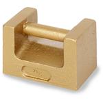 Troemner 83040485 ASTM Class 7 Grip Handle Cast Iron Calibration Weight With Accredited Certificate 2kg