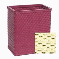 S426-Y Redmon Chelsea Collection Square Wastebasket - Yellow