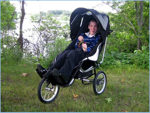 axiom stroller special needs
